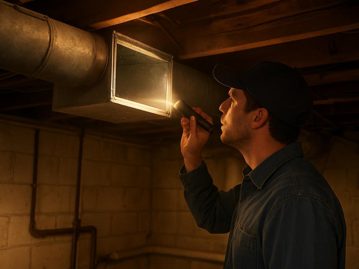 Villa Air Duct Services work in Meridian